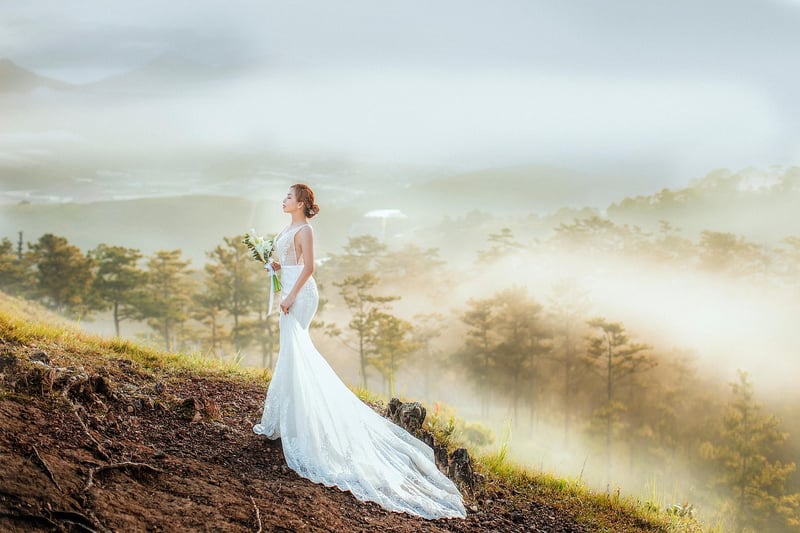 Pastel Wedding Attire